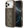 Etui Guess 4G Stripe MagSafe do iPhone   17 Pro Max brązowy na NearMe.pl