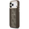 Etui Guess 4G Stripe MagSafe do iPhone   17 Pro Max brązowy na NearMe.pl