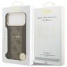 Etui Guess 4G Stripe MagSafe do iPhone   17 Pro Max brązowy na NearMe.pl
