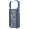 Etui Guess 4G Stripe MagSafe do iPhone   17 Pro niebieski na NearMe.pl