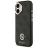 Etui Guess 4G Strass Logo & Big Strap    Metal Buttons MagSafe do iPhone 17 czarny na NearMe.pl