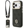 Etui Guess 4G Strass Logo & Big Strap    Metal Buttons MagSafe do iPhone 17 Pro czarny na NearMe.pl