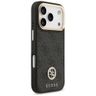 Etui Guess 4G Strass Logo & Big Strap    Metal Buttons MagSafe do iPhone 17 Pro czarny na NearMe.pl