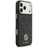 Etui Guess 4G Strass Logo & Big Strap    Metal Buttons MagSafe do iPhone 17 Pro Max czarny na NearMe.pl