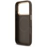 Etui Guess 4G Strass Logo & Big Strap    Metal Buttons MagSafe do iPhone 17 Pro brązowy na NearMe.pl