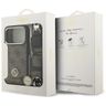 Etui Guess 4G Strass Logo & Big Strap    Metal Buttons MagSafe do iPhone 17 Pro brązowy na NearMe.pl