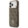 Etui Guess 4G Strass Logo & Big Strap    Metal Buttons MagSafe do iPhone 17 Pro Max brązowy na NearMe.pl