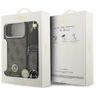 Etui Guess 4G Strass Logo & Big Strap    Metal Buttons MagSafe do iPhone 17 Pro Max brązowy na NearMe.pl