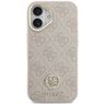 Etui Guess 4G Strass Logo & Big Strap    Metal Buttons MagSafe do iPhone 17 różowy na NearMe.pl