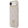 Etui Guess 4G Strass Logo & Big Strap    Metal Buttons MagSafe do iPhone Air różowy na NearMe.pl