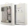 Etui Guess 4G Strass Logo & Big Strap    Metal Buttons MagSafe do iPhone 17 Pro różowy na NearMe.pl