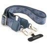 Etui Guess 4G Strass Logo & Big Strap    Metal Buttons MagSafe do iPhone 17 Pro niebieski na NearMe.pl