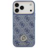 Etui Guess 4G Strass Logo & Big Strap    Metal Buttons MagSafe do iPhone 17 Pro Max niebieski na NearMe.pl
