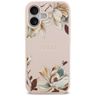 Etui Guess Grained Flowers Classic Logo  MagSafe do iPhone 17 różowy na NearMe.pl