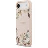 Etui Guess Grained Flowers Classic Logo  MagSafe do iPhone Air różowy na NearMe.pl