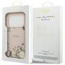 Etui Guess Grained Flowers Classic Logo  MagSafe do iPhone 17 Pro różowy na NearMe.pl