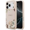 Etui Guess Grained Flowers Classic Logo MagSafe do iPhone 17 Pro Max różowy na NearMe.pl