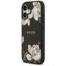 Etui Guess Grained Flowers Classic Logo  MagSafe do iPhone 17 czarny na NearMe.pl