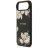 Etui Guess Grained Flowers Classic Logo  MagSafe do iPhone Air czarny na NearMe.pl