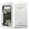 Etui Guess Grained Flowers Classic Logo  MagSafe do iPhone Air czarny na NearMe.pl
