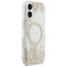 Etui Guess Resin Bottom Glitter MagSafe  do iPhone 17 złoty na NearMe.pl