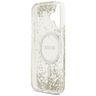 Etui Guess Resin Bottom Glitter MagSafe  do iPhone 17 złoty na NearMe.pl