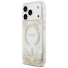 Etui Guess Resin Bottom Glitter MagSafe  do iPhone 17 Pro złoty na NearMe.pl