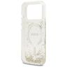 Etui Guess Resin Bottom Glitter MagSafe  do iPhone 17 Pro złoty na NearMe.pl
