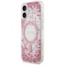 Etui Guess Resin Bottom Glitter MagSafe  do iPhone 17 różowy na NearMe.pl