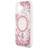 Etui Guess Resin Bottom Glitter MagSafe  do iPhone 17 różowy na NearMe.pl