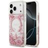 Etui Guess Resin Bottom Glitter MagSafe  do iPhone 17 Pro różowy na NearMe.pl