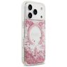Etui Guess Resin Bottom Glitter MagSafe  do iPhone 17 Pro różowy na NearMe.pl