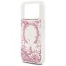 Etui Guess Resin Bottom Glitter MagSafe  do iPhone 17 Pro różowy na NearMe.pl