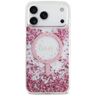 Etui Guess Resin Bottom Glitter MagSafe  do iPhone 17 Pro Max różowy na NearMe.pl