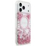Etui Guess Resin Bottom Glitter MagSafe  do iPhone 17 Pro Max różowy na NearMe.pl