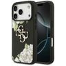 Etui Guess Grained Roses & Big 4G Logo   do iPhone 17 Pro czarny na NearMe.pl