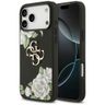 Etui Guess Grained Roses & Big 4G Logo   do iPhone 17 Pro Max czarny na NearMe.pl