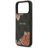 Etui Guess 4G Flowers Print MagSafe do   iPhone 17 Pro czarny na NearMe.pl