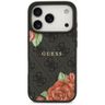 Etui Guess 4G Flowers Print MagSafe do   iPhone 17 Pro Max czarny na NearMe.pl