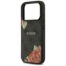 Etui Guess 4G Flowers Print MagSafe do   iPhone 17 Pro Max czarny na NearMe.pl