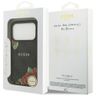 Etui Guess 4G Flowers Print MagSafe do   iPhone 17 Pro Max czarny na NearMe.pl