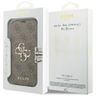 Etui Guess Book 4G Metal Logo do iPhone  17 Pro brązowy na NearMe.pl