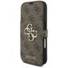 Etui Guess Book 4G Metal Logo do iPhone  17 Pro brązowy na NearMe.pl