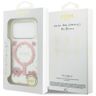 Etui Guess Resin Flowers Glitter MagSafe do iPhone 17 Pro różowy na NearMe.pl