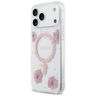 Etui Guess Resin Flowers Glitter MagSafe do iPhone 17 Pro Max różowy na NearMe.pl