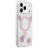 Etui Guess Resin Flowers Glitter MagSafe do iPhone 17 Pro Max różowy na NearMe.pl