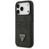 Etui Guess 4G Double Card Triangle do    iPhone 17 Pro czarny na NearMe.pl
