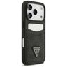 Etui Guess 4G Double Card Triangle do    iPhone 17 Pro czarny na NearMe.pl