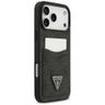 Etui Guess 4G Double Card Triangle do    iPhone 17 Pro Max czarny na NearMe.pl