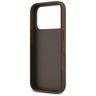 Etui Guess 4G Double Card Triangle do    iPhone 17 Pro brązowy na NearMe.pl